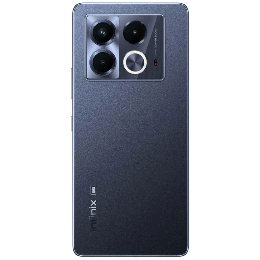 Infinix Note 40 5G - Refurbished_Obsidian Black_Back_62420