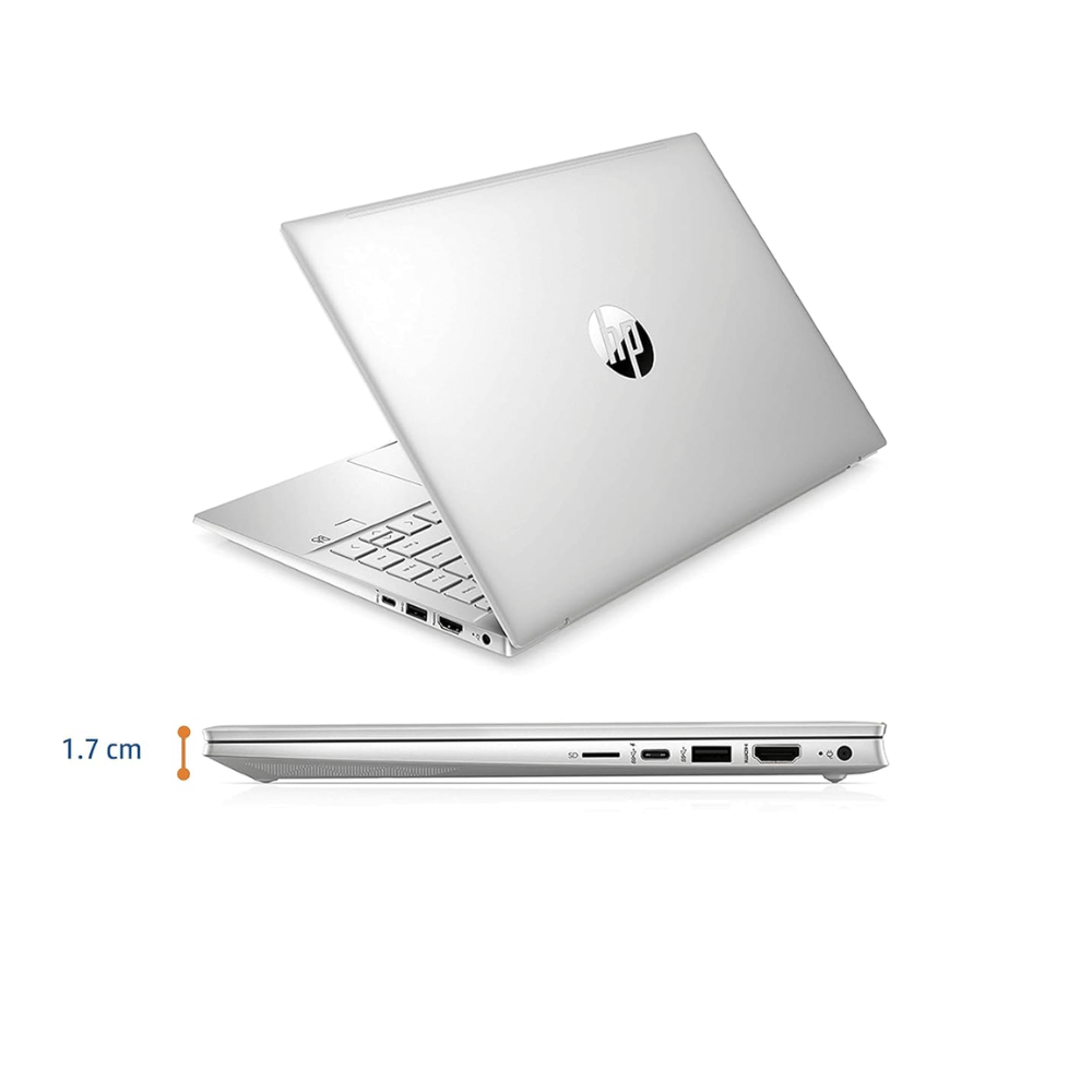 HP Pavilion Series 14-dv2014TU (Intel Core i5 12th Gen 14 Inch)- Refurbished_Silver_Back_62379