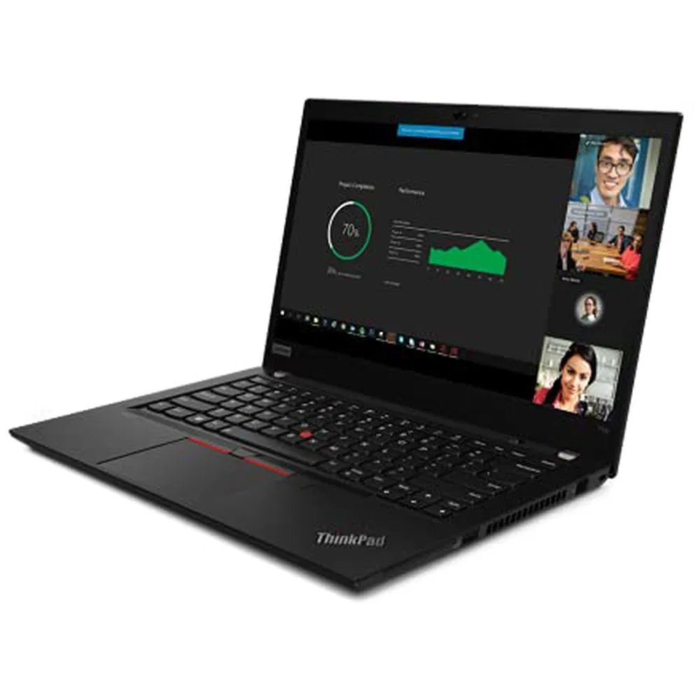 Lenovo Thinkpad T Series T14s Gen 2i Touch Screen (Intel Core i7 11th Gen 14 Inch)- Refurbished_Black_Left Side_124383