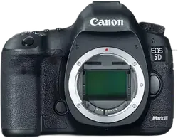 Canon EOS 5D Mark III (Body) 22.3MP DSLR - Refurbished_Black_Front_64419
