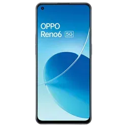 OPPO Reno6 5G - Refurbished_Black_Front_55965