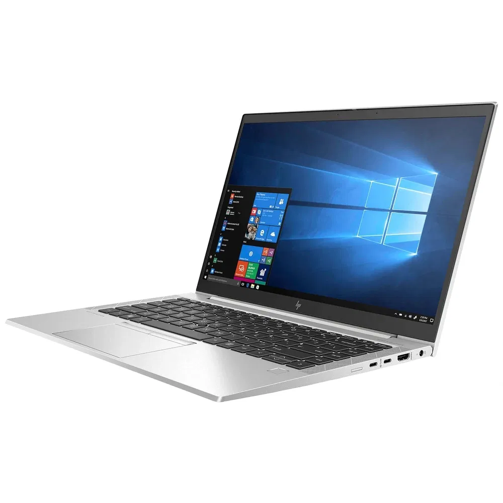 HP/Compaq Elitebook Series 845 G7 TOUCH SCREEN (Amd Ryzen5 Pro 4000U Series 14 Inch)- Refurbished_Silver_Right Side_126934