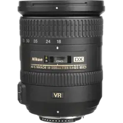 Nikon AF–S DX NIKKOR 18–200mm f/3.5–5.6G ED VR II Telephoto Zoom Lens  - Refurbished