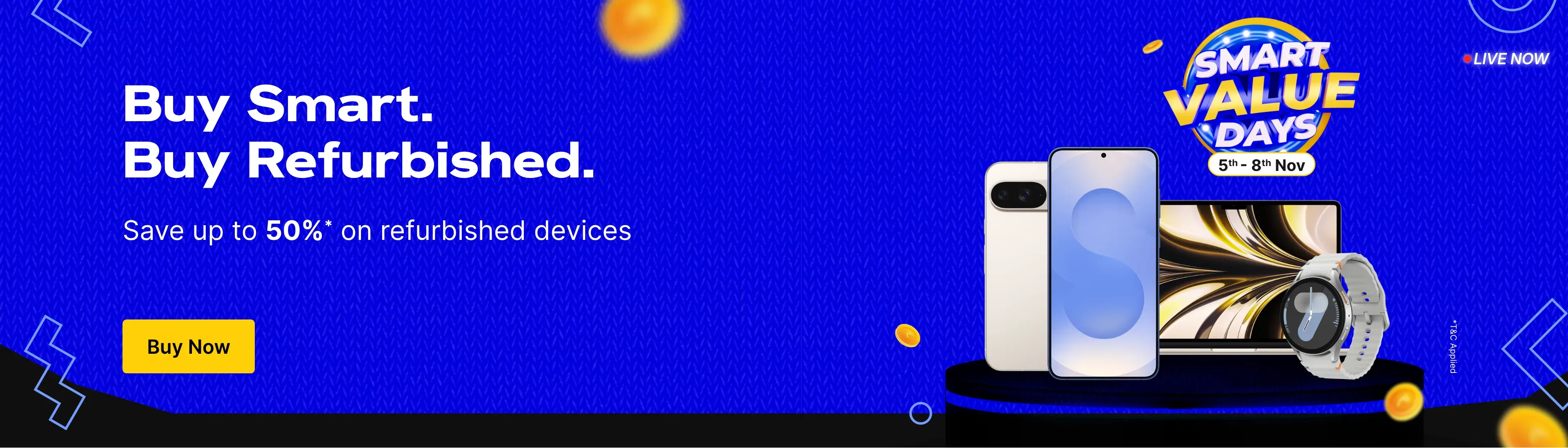 05 Nov 2025-08 Nov 2025-2-cashifyweb-SmartValueDays-LP-estore-NA