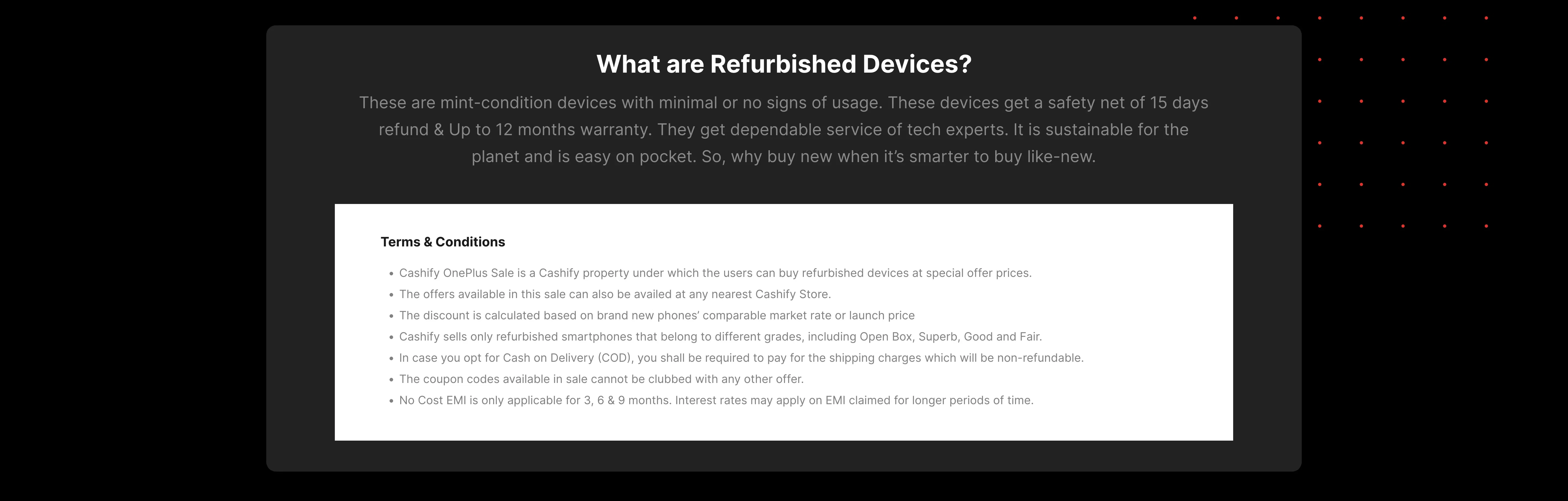 What are refurbished device