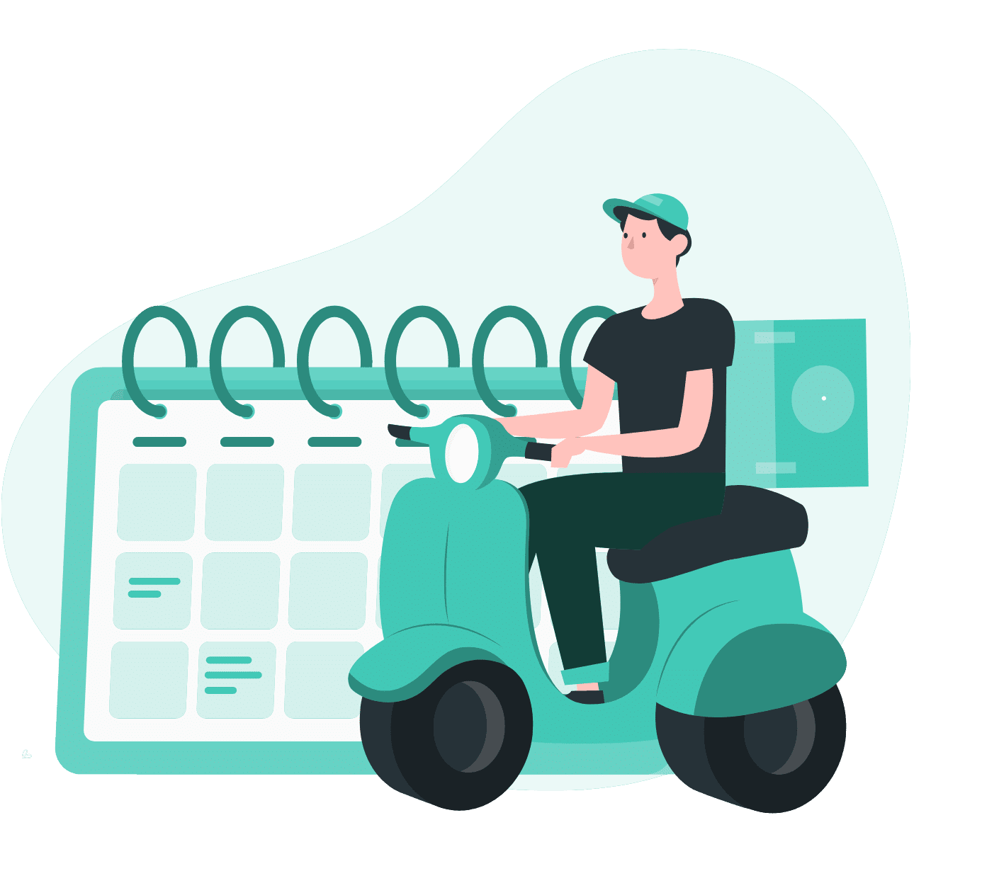 After accepting the order, you receive the customer details to help you connect with the customer & pick up their device at the scheduled time and date.