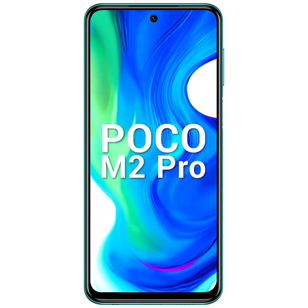 Refurbished POCO M2 Pro Green and Greener Front