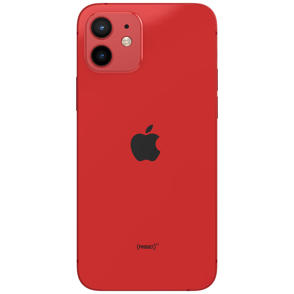 Refurbished Apple iPhone 12 Red Back