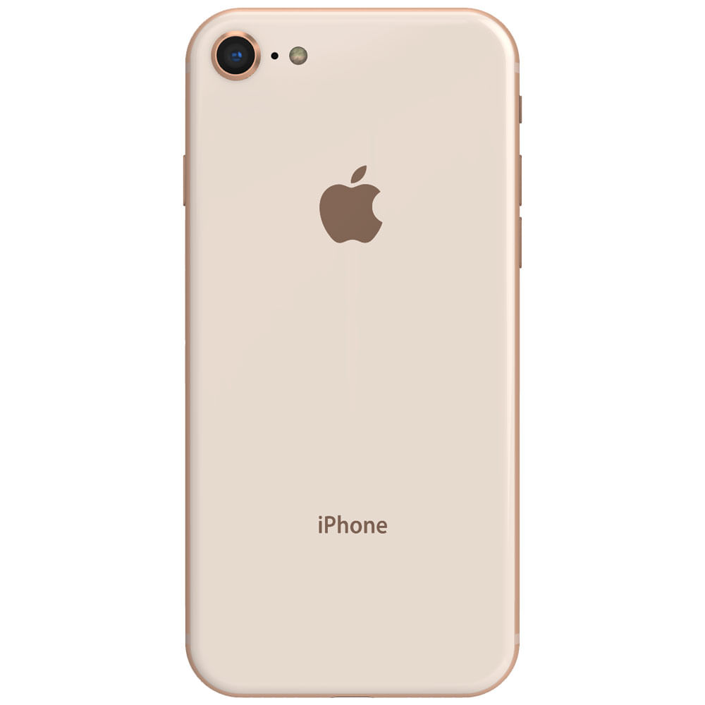 Apple iPhone 8 - Refurbished_Gold_Back_47091