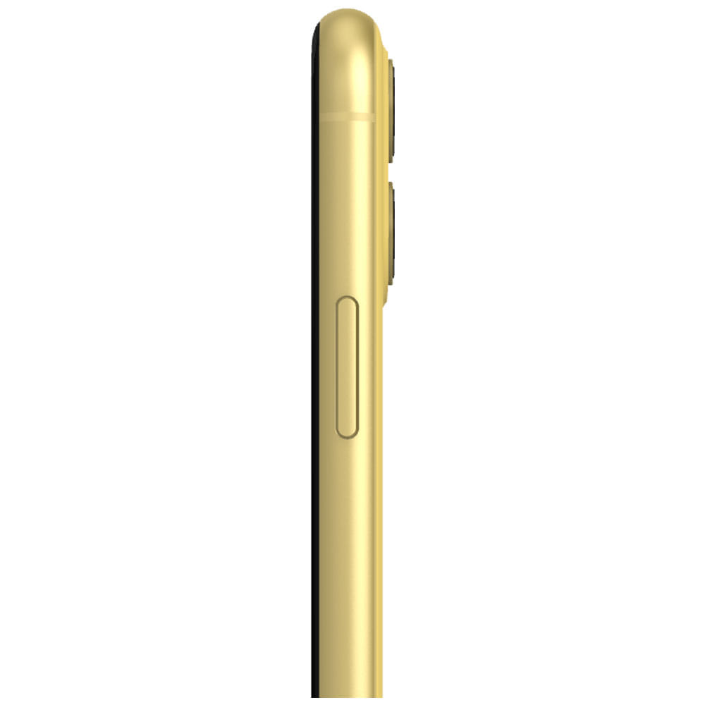 Refurbished Apple iPhone 11 Yellow Right Side