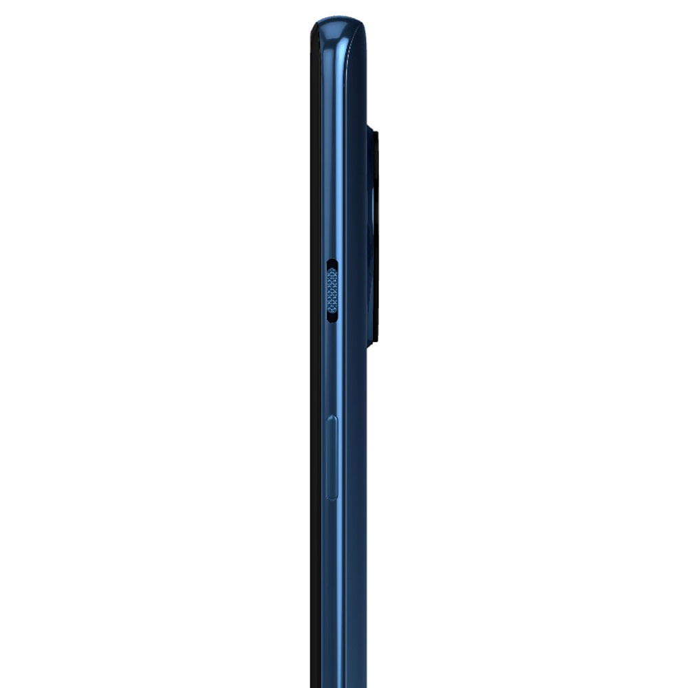 Refurbished OnePlus 7T Glacier Blue Right Side