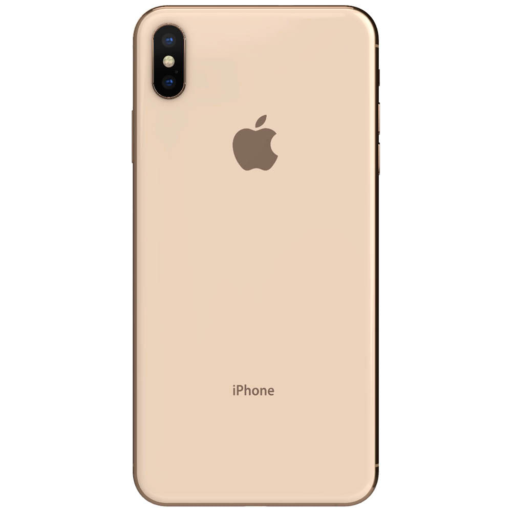 Apple iPhone XS Max - Refurbished_Gold_Back_57256