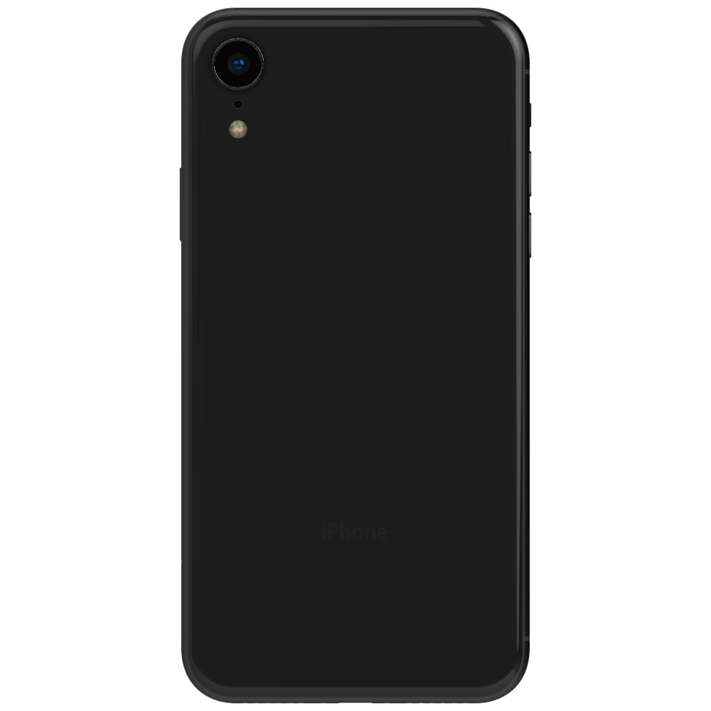 Apple iPhone XR - Refurbished_Black_Back_50643