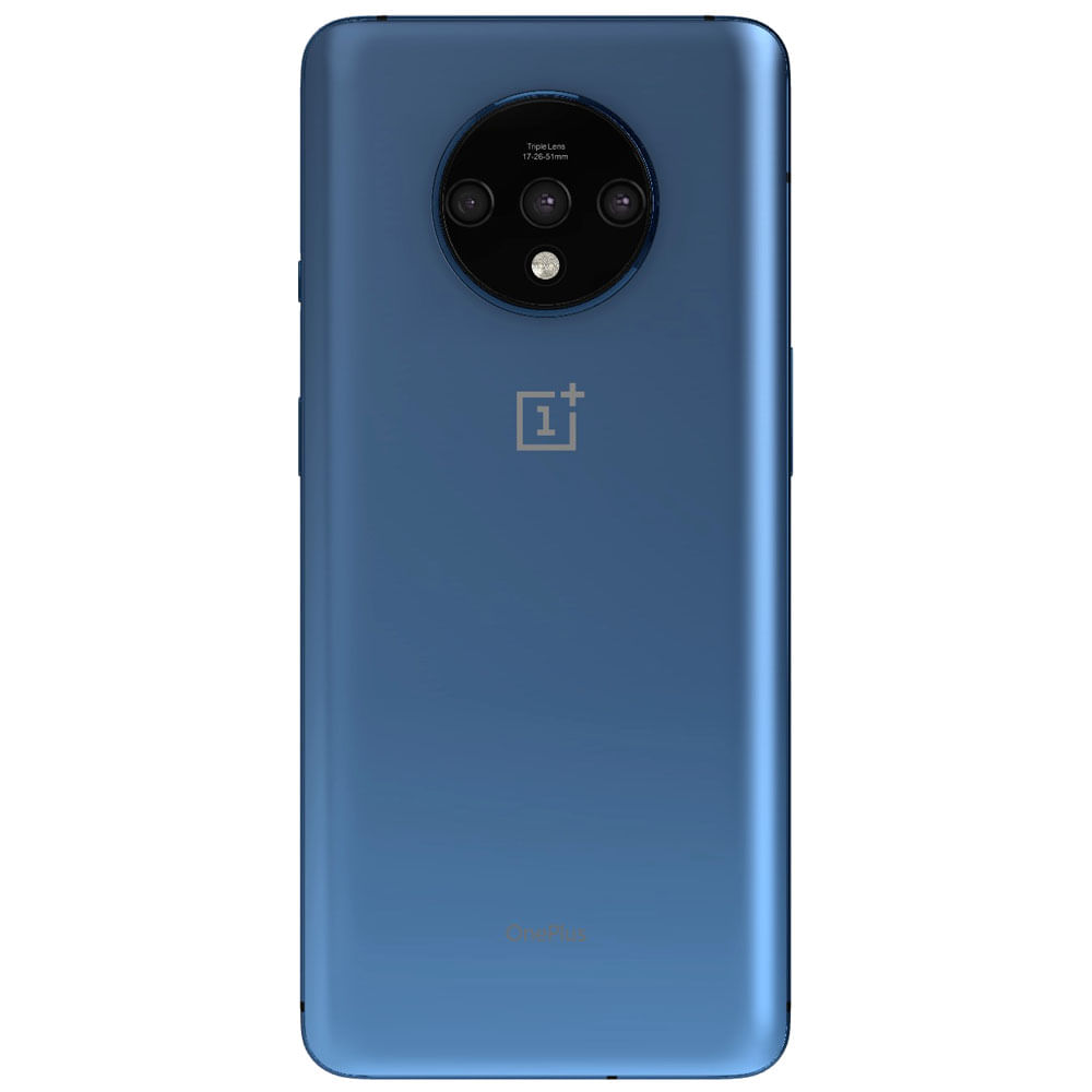 Refurbished OnePlus 7T Glacier Blue Back