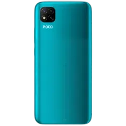 Refurbished POCO C3 Lime Green Back