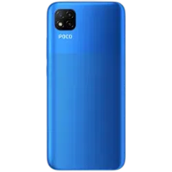 Refurbished POCO C3 Arctic Blue Back