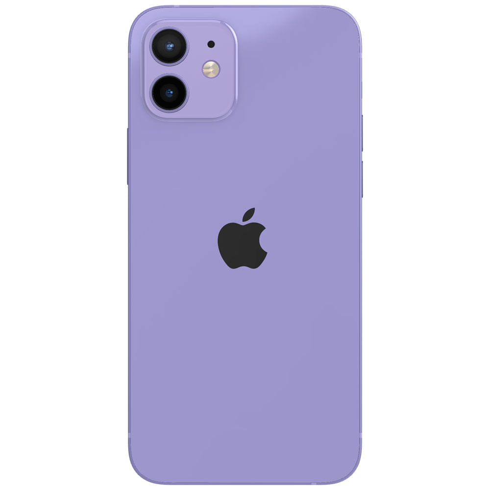 Refurbished Apple iPhone 12 Purple Back