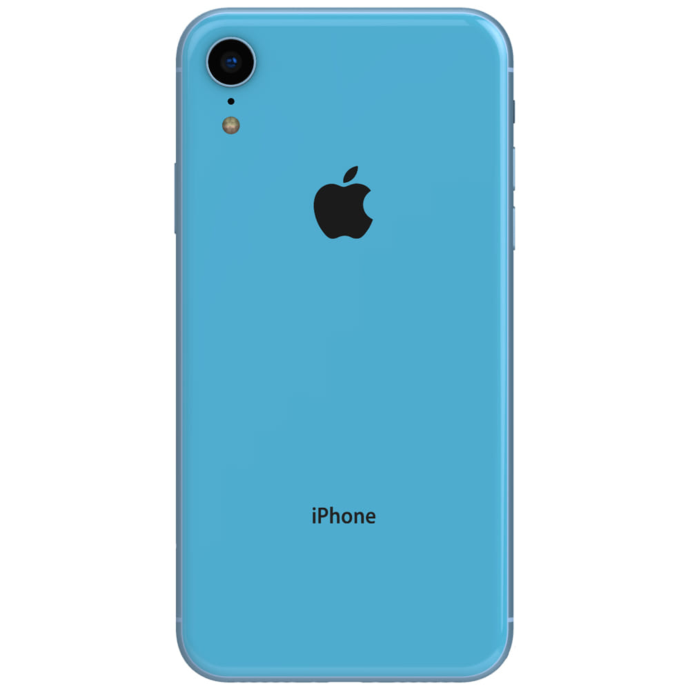 Apple iPhone XR - Refurbished_Blue_Back_50642